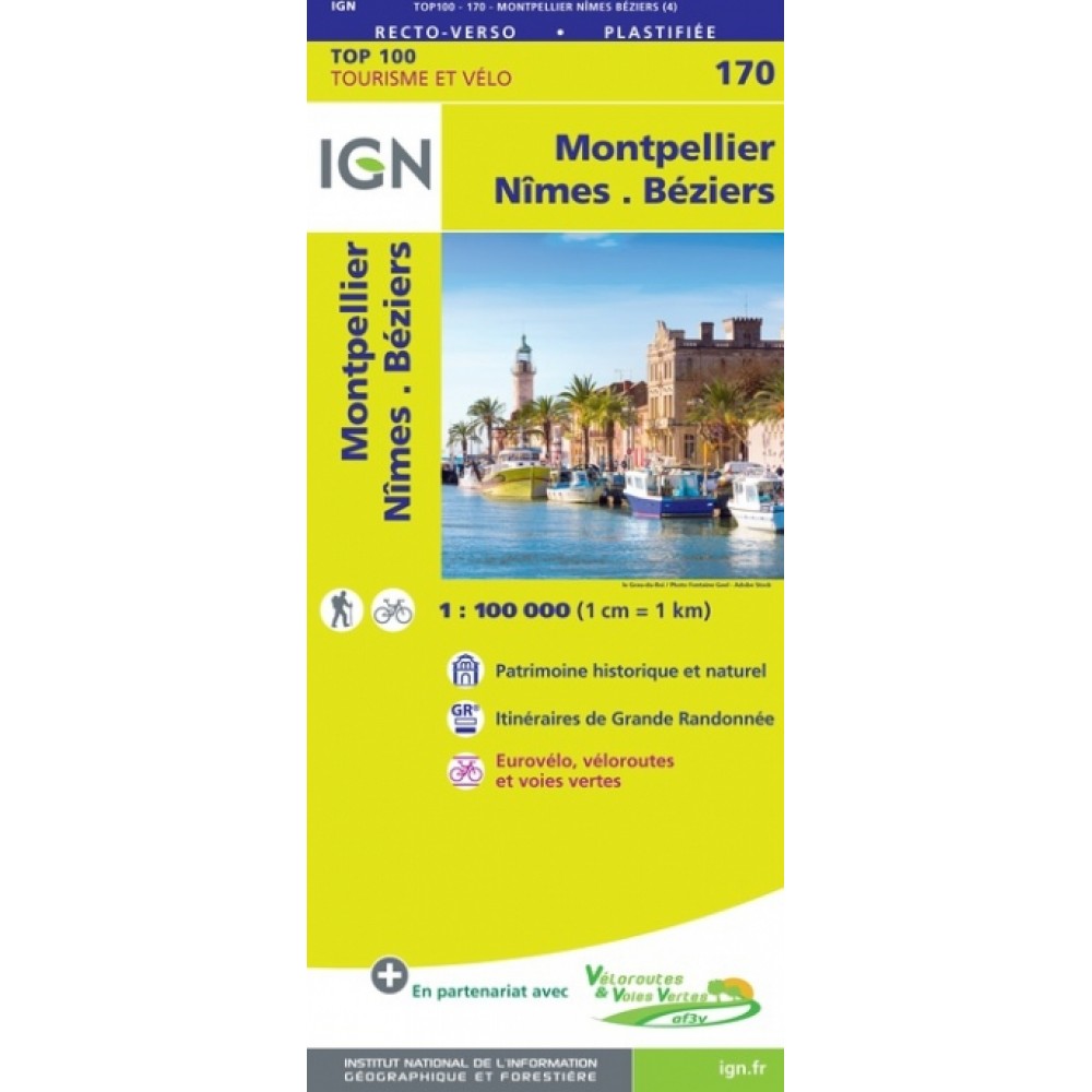 170 IGN Montpillier Nîmes Béziers